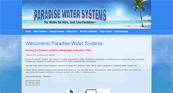 Desktop Screenshot of paradise-water.com